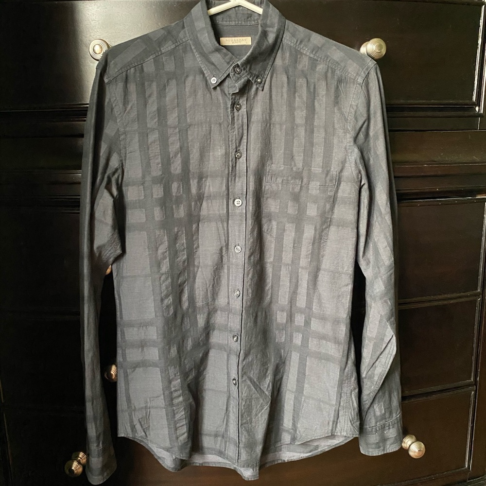 Black Burberry Shirt (Authentic)!